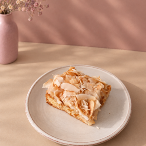 topped blondie kokos